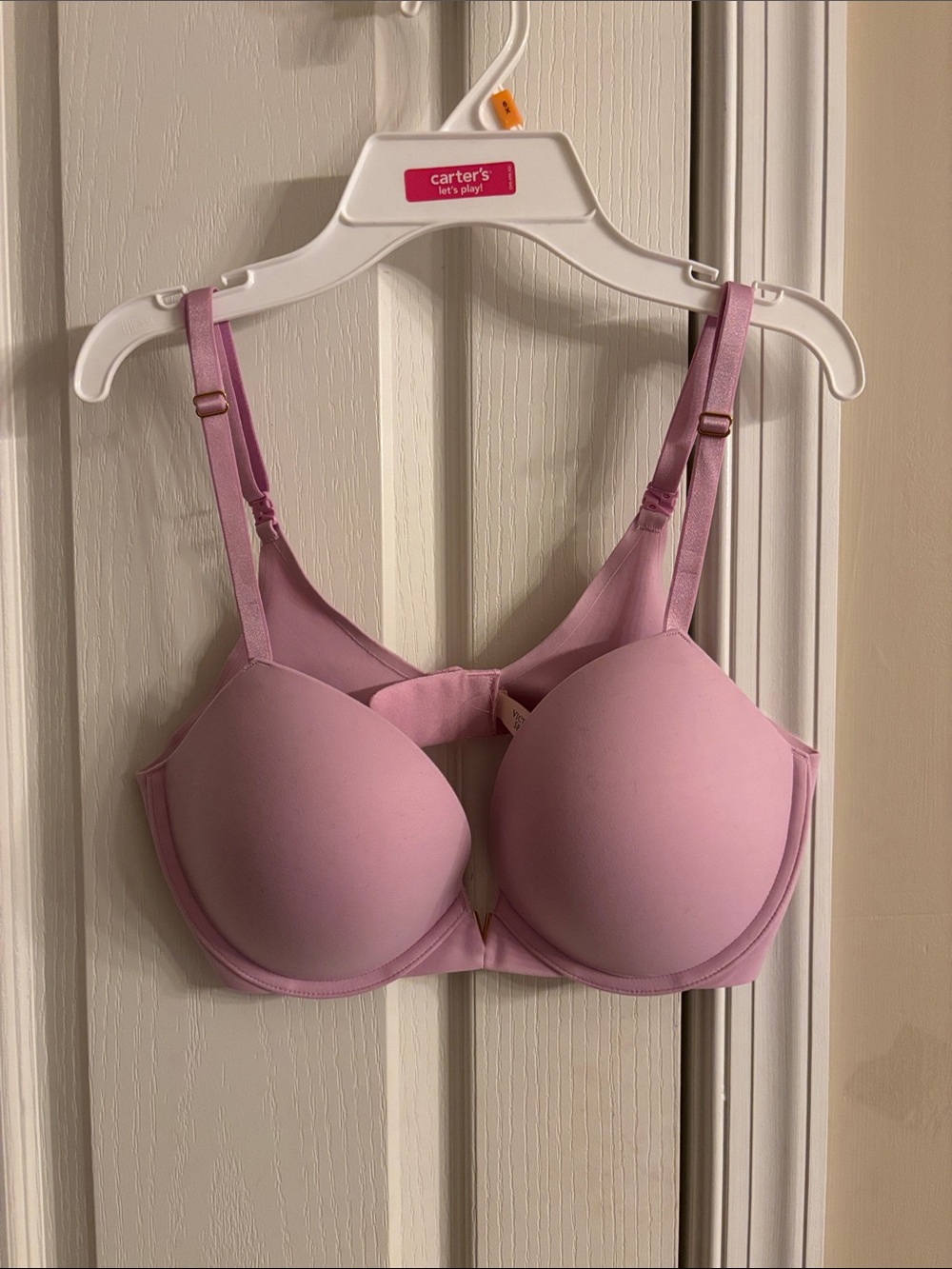 Victoria's Secret Light Pink padded  push up  Bra. 34 D